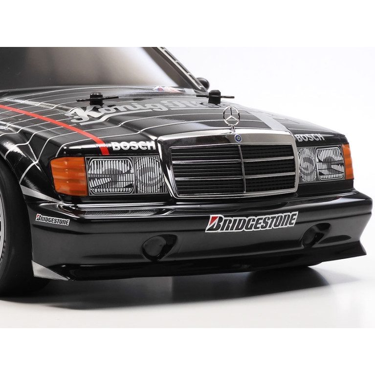 Mercedes-Benz 190 EVOII 1991 + carrosserie peinte  - TT-02 - TAMIYA 47525