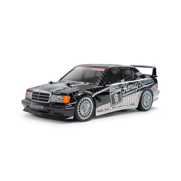 Mercedes-Benz 190 EVOII 1991 + carrosserie peinte  - TT-02 - TAMIYA 47525