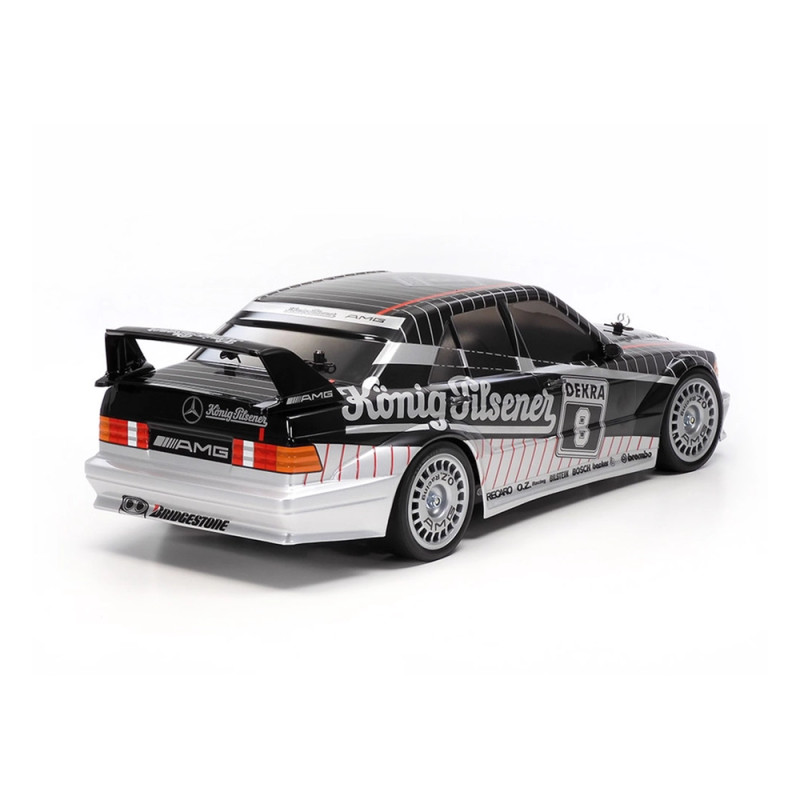 Mercedes-Benz 190 EVOII 1991 + carrosserie peinte  - TT-02 - TAMIYA 47525