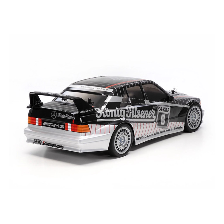 Mercedes-Benz 190 EVOII 1991 + carrosserie peinte  - TT-02 - TAMIYA 47525