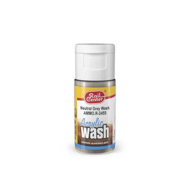 Lavis Gris Neutre - 15ml Acrylic Wash - AMMO AMMO.R-2455