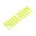 Insert de suspension jaune fluo - Inferno MP11 - KYOSHO IF730KY