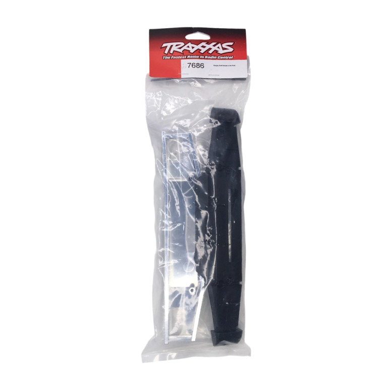 Pare-chocs avant, X-Monster Bigfoot N°8 - Chromé - TRAXXAS 7686