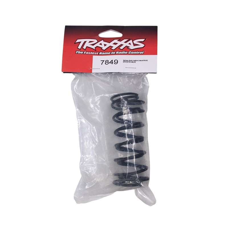 Ressorts d'amortisseur GTX Medium - Raideur 3.744 - TRAXXAS 7849