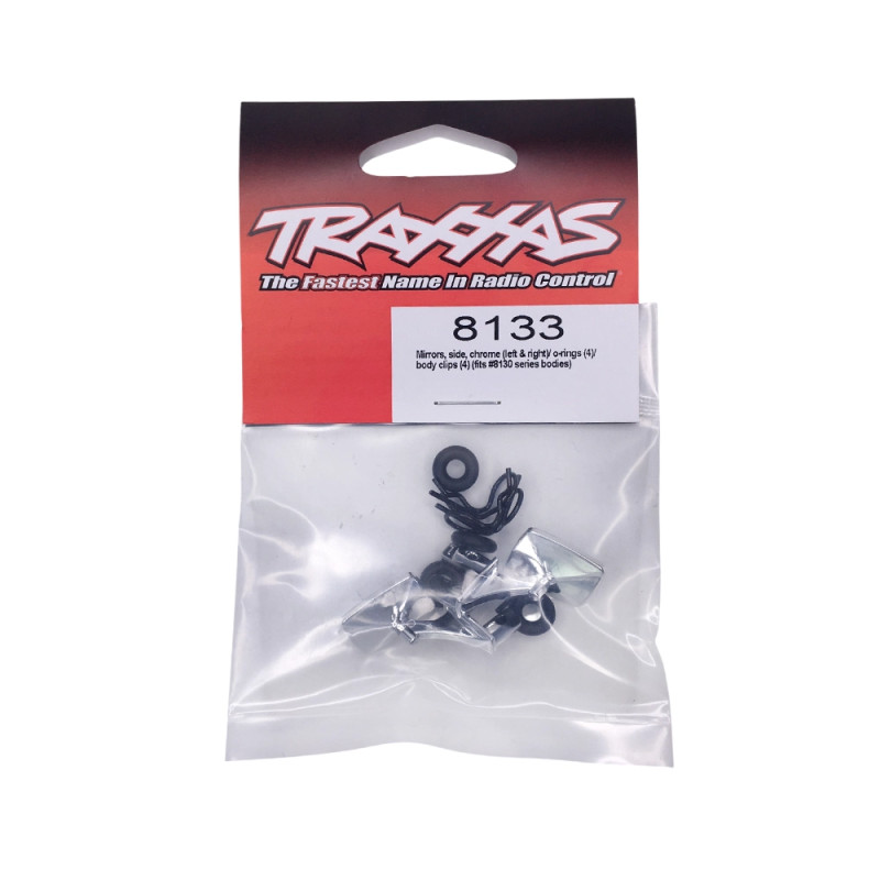 Rétroviseurs latéraux chromés - TRX-4 Chevrolet - TRAXXAS 8133