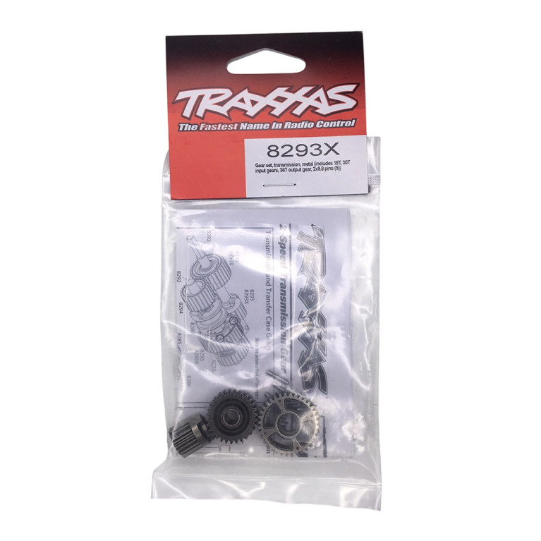 Kit de pignons métalliques de transmission - TRAXXAS 8293X