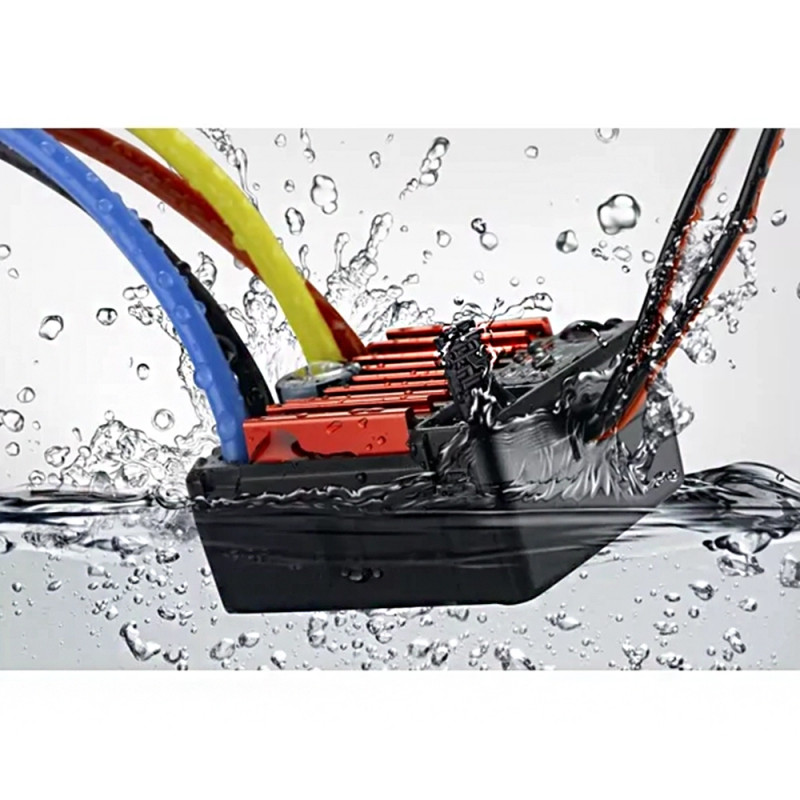 Variateur QuicRun WP-1060 60A BRUSHED - HOBBYWING 30120203