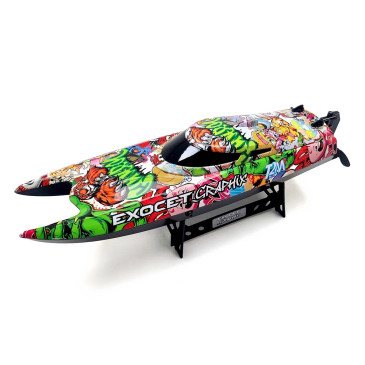Bateau Offshore Exocet Graphix - Graffiti - T2M T624