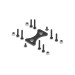 Extension de ventilateur double en carbone - HUDY 293191