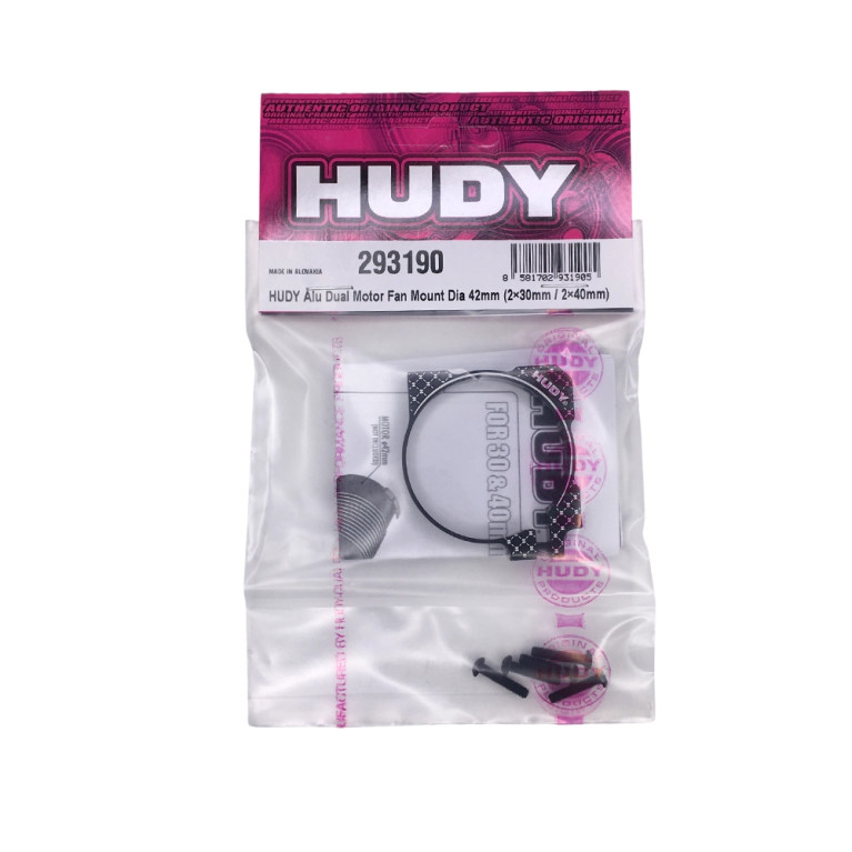 Support de ventilateur double en aluminium - HUDY 293190