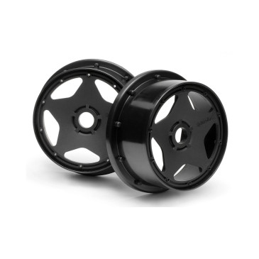 Jantes Super Star 120x60mm - Noir - HPI RACING 3221