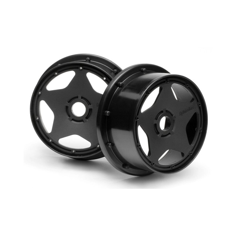 Jantes Super Star 120x60mm - Noir - HPI RACING 3221