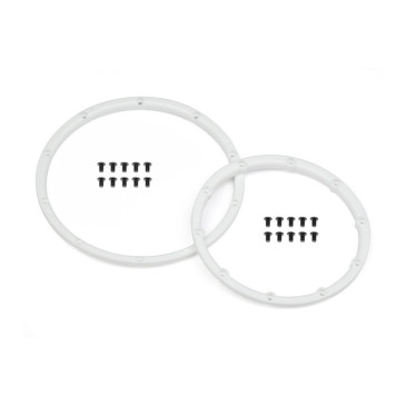 Anneaux de verrouillage de jante - Blancs - HPI RACING 110545