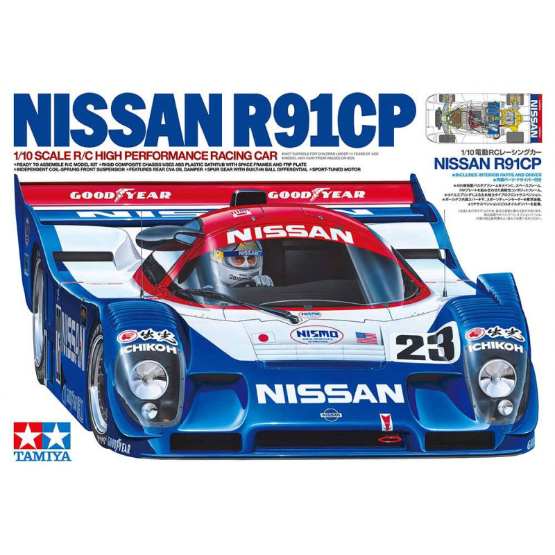 Nissan R91CP, en KIT - Tamiya 47531 - 1/10