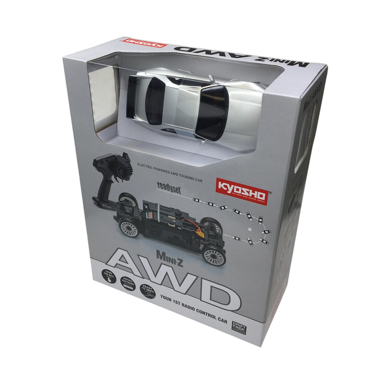 Mini-Z AWD Nissan Skyline GT-R R33 - Gris - KYOSHO 32659S