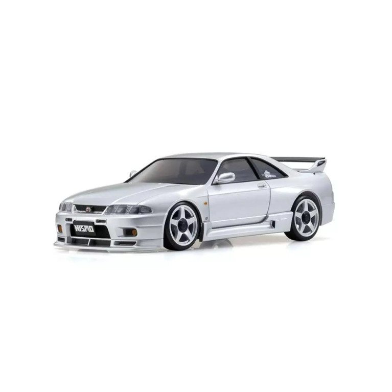 Mini-Z AWD Nissan Skyline GT-R R33 - Gris - KYOSHO 32659S