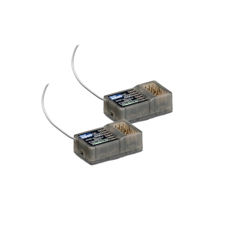 Radio SR6S-EVO 2.4GHz 6 voies + 2 récepteurs - ABSIMA 2000111