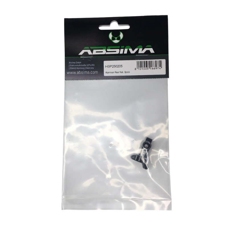 Moyeu arrière en aluminium - Speck-B - ABSIMA HBP250205
