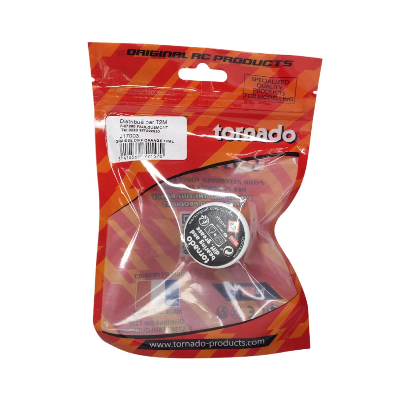Graisse anti-usure pour différentiel - 10ml - TORNADO J17003