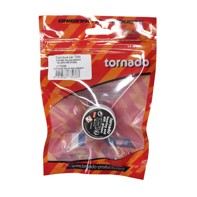 Graisse pour roulement à billes - 10ml - TORNADO J17006
