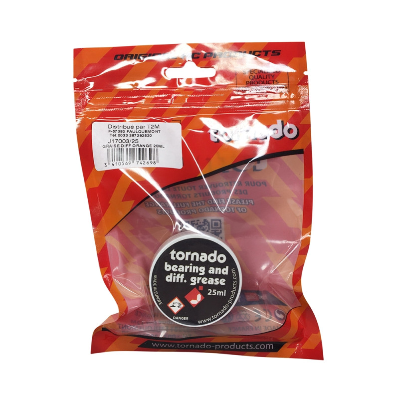 Graisse anti-usure pour différentiel - 25ml - TORNADO J17003/25