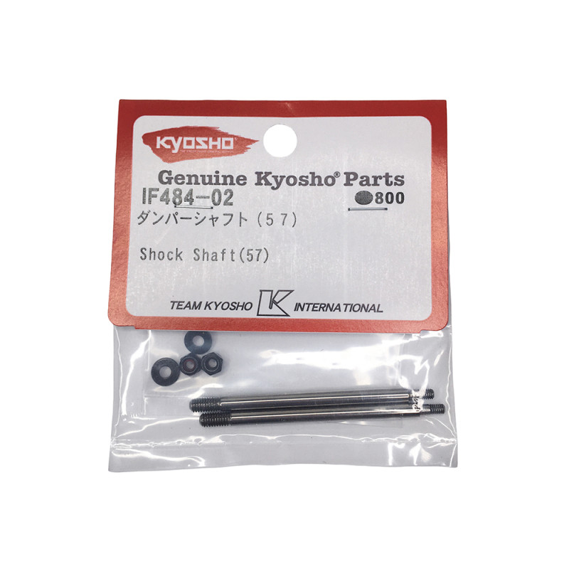Tige d'amortisseur avant 57mm - Inferno MP11 - KYOSHO IF484-02