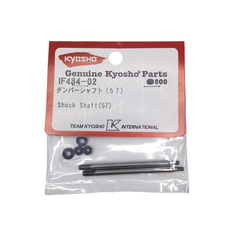 Tige d'amortisseur avant 57mm - Inferno MP11 - KYOSHO IF484-02