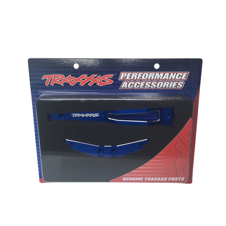 Renfort de châssis avant en aluminium - Bleu - TRAXXAS 10221-BLUE