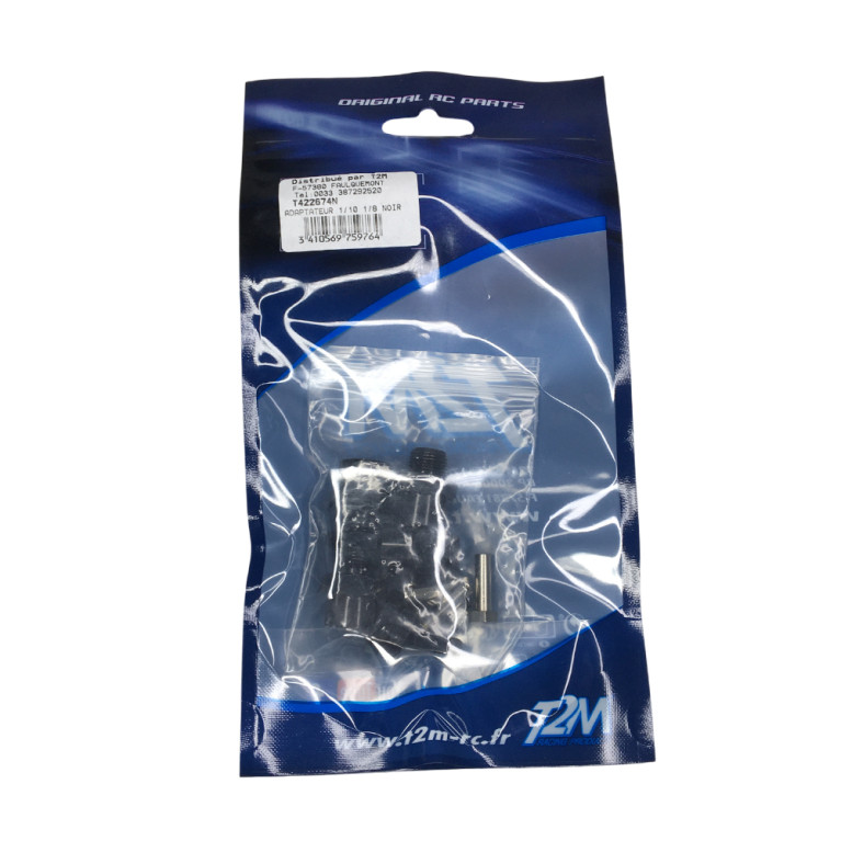 Adaptateur hexagone de roue 1/10 vers 1/8 - T2M T422674N