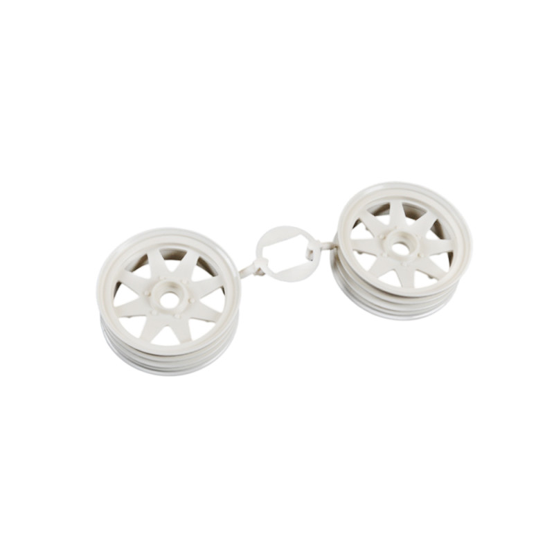 2 Jantes avant blanche - Grasshopper II - TAMIYA 0445094