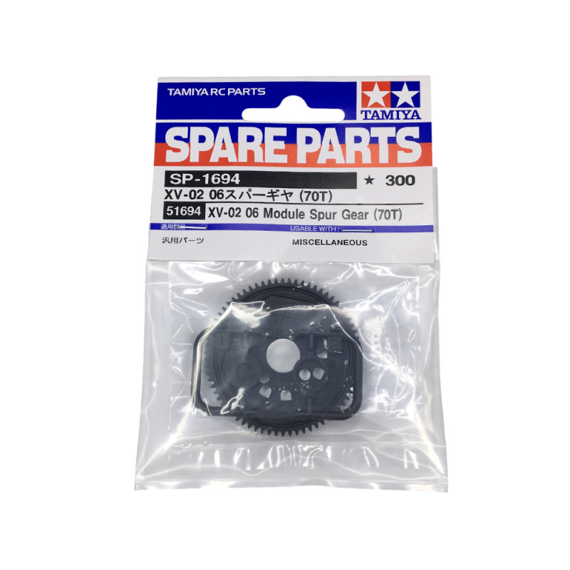 Couronne principale 70dts - XV-02 Pro - TAMIYA 51694