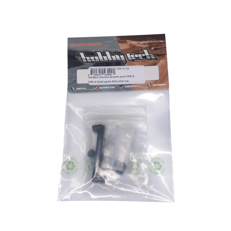 Cardans centraux en acier - CRX18 - HOBBYTECH CRX18-102