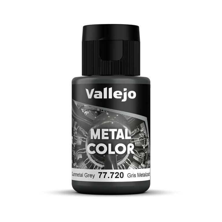 Gris Gunmétal - 32 ml Metal Color - VALLEJO 77.720