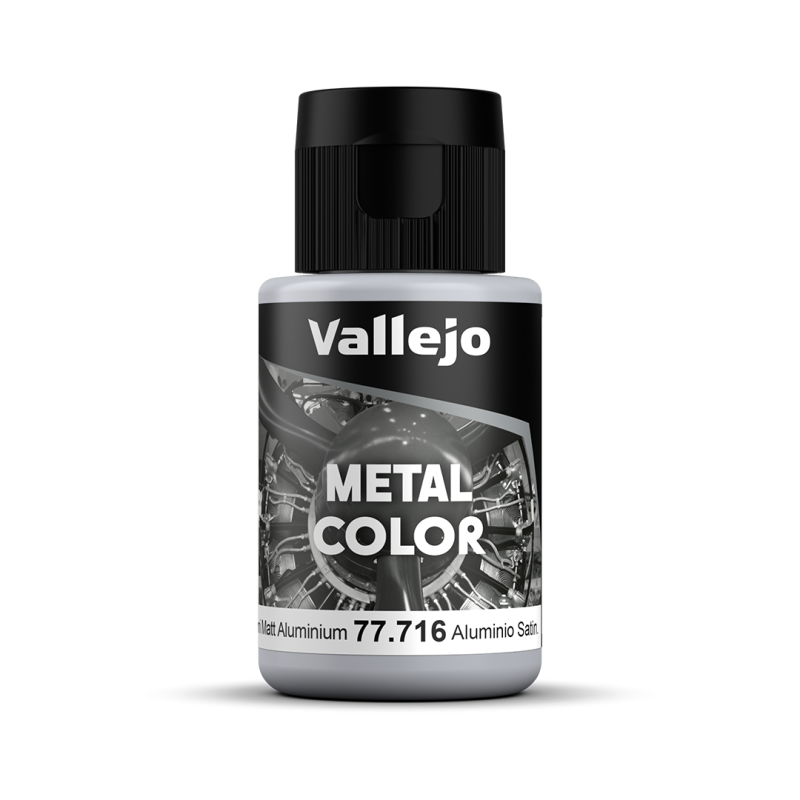 Aluminium Satiné - 32 ml Metal Color - VALLEJO 77.716