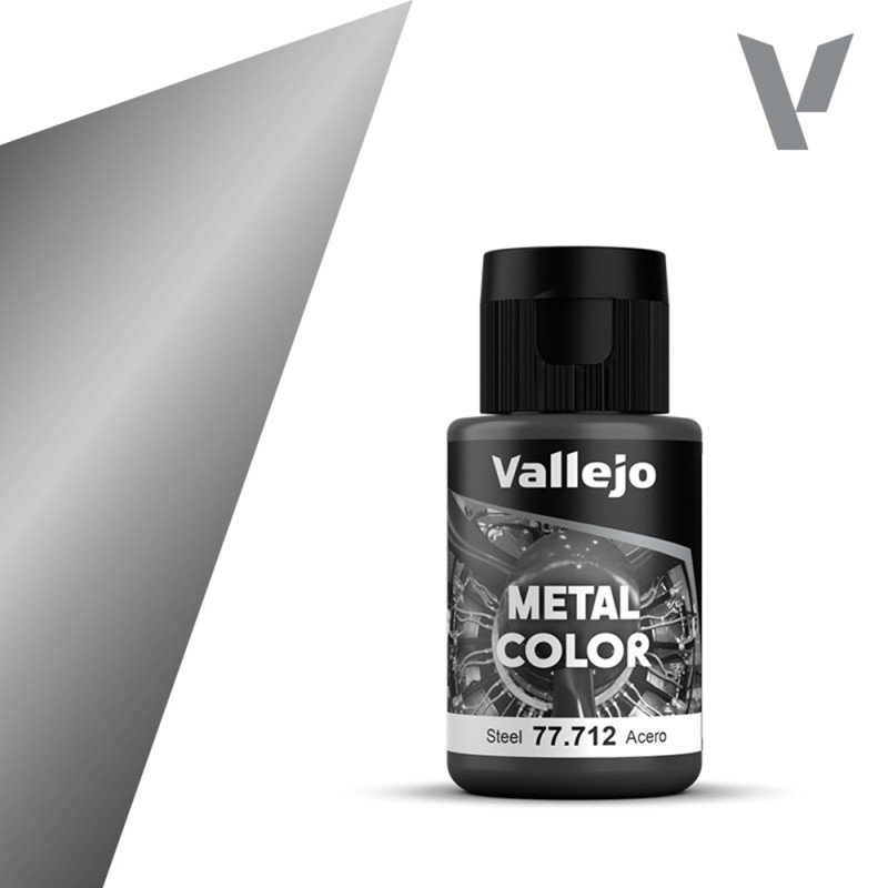 Acier - 32 ml Metal Color - VALLEJO 77.712