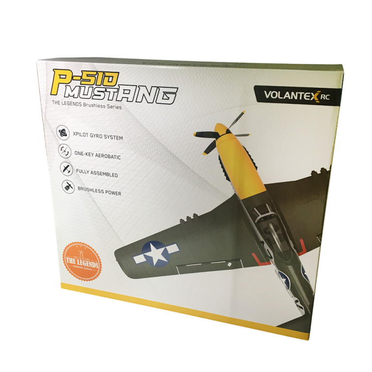 P-51D Mustang Brushless 500 mm - VOLANTEX V768-2