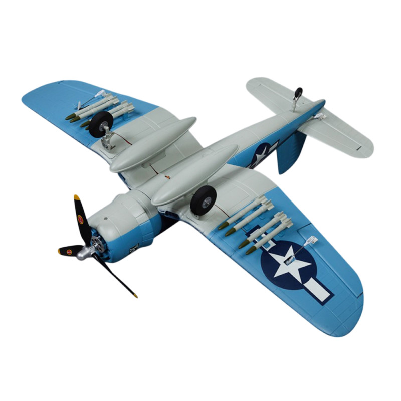 F4U Corsair Brushless 750 mm - Bleu - DERBEE DB001PB