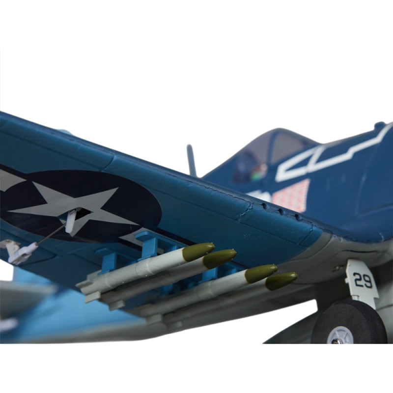 F4U Corsair Brushless 750 mm - Bleu - DERBEE DB001PB