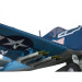 F4U Corsair Brushless 750 mm - Bleu - DERBEE DB001PB
