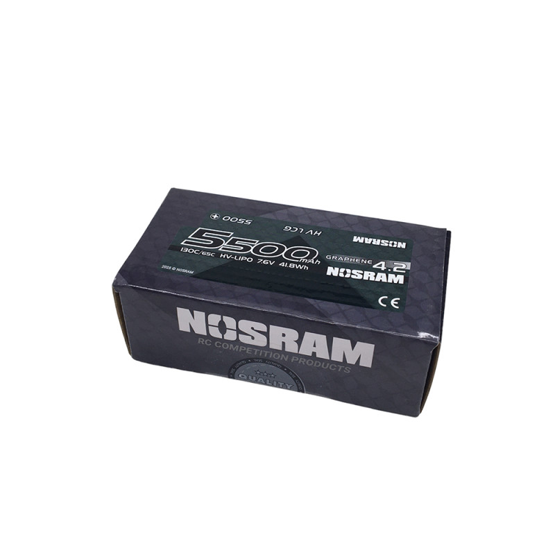 Accu LiPo HV Shorty 7.6V 5500mAh - NOSRAM 999860