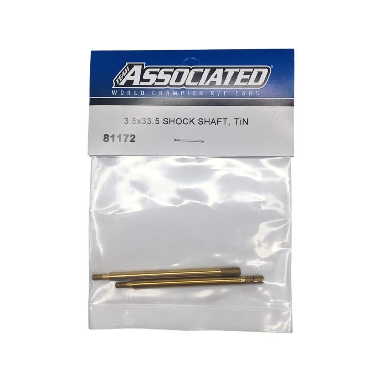 Tiges d'amortisseurs 3.5x33.5mm - RC8B4.2 - TEAM ASSOCIATED 81172