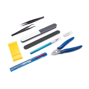 Set d'outils de découpe et d'ébavurage - HOBBYTECH HTR-409