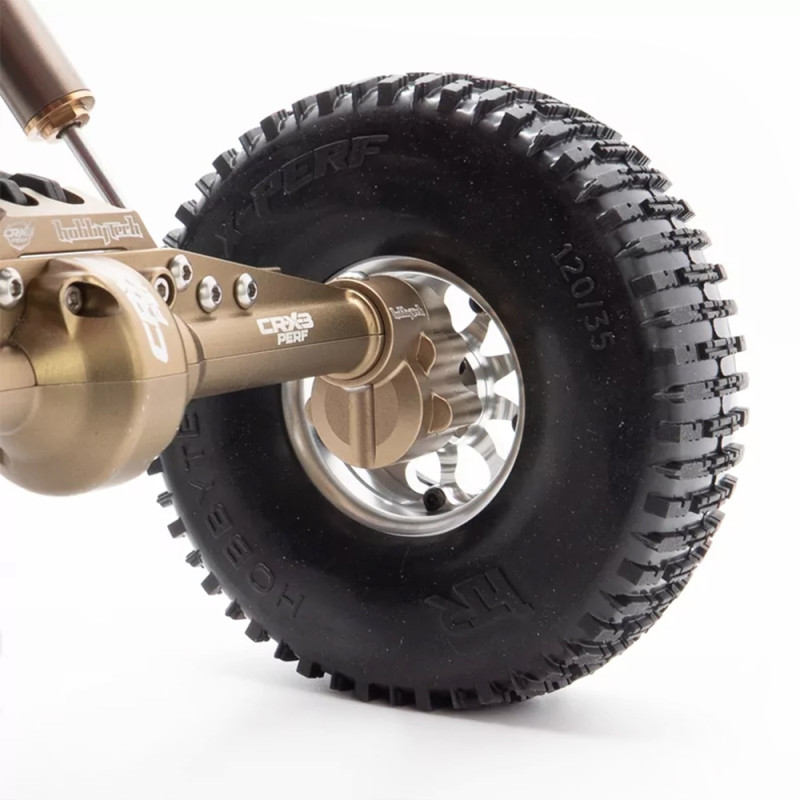 Pneus X-PERF 120/35 + 2 sets de mousse - HOBBYTECH HTR-T650