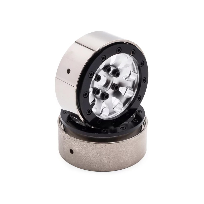 Jantes Crawler 1.9 beadlock Performance - Noir - HOBBYTECH HTR-T606