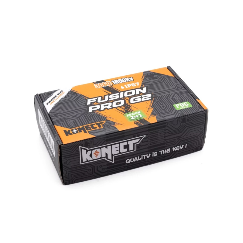 Fusion Pro G2 brushless 3660 1800 kv - KONECT KN-3660-FUS1800-G2