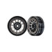 Jantes Beadlock Method - Chromées Noires - TRAXXAS 8173