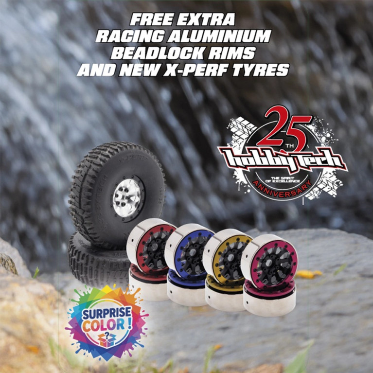 Kit CRX2 Madperf + combo - Édition Limitée - HOBBYTECH 8.MADPERF-25A-CB1