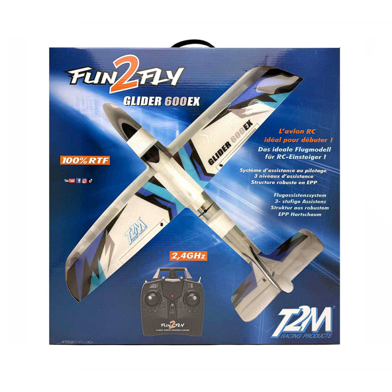 Motoplaneur Glider 600 EX - RTF - T2M T4532
