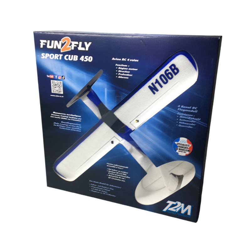 Avion Sport Cub 450 RTF - T2M T4529