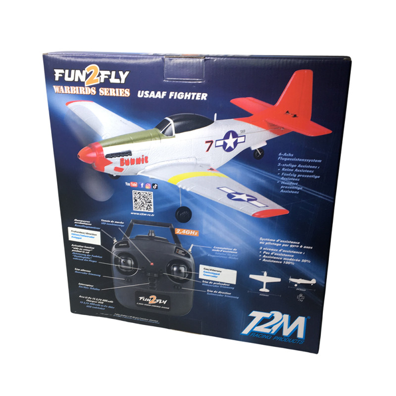 Avion USAAF Fighter RTF - T2M T4530
